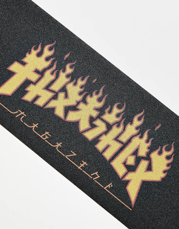 MOB x Thrasher Real Flame LG 9" Graphic Grip Tape Sheet - Image 2