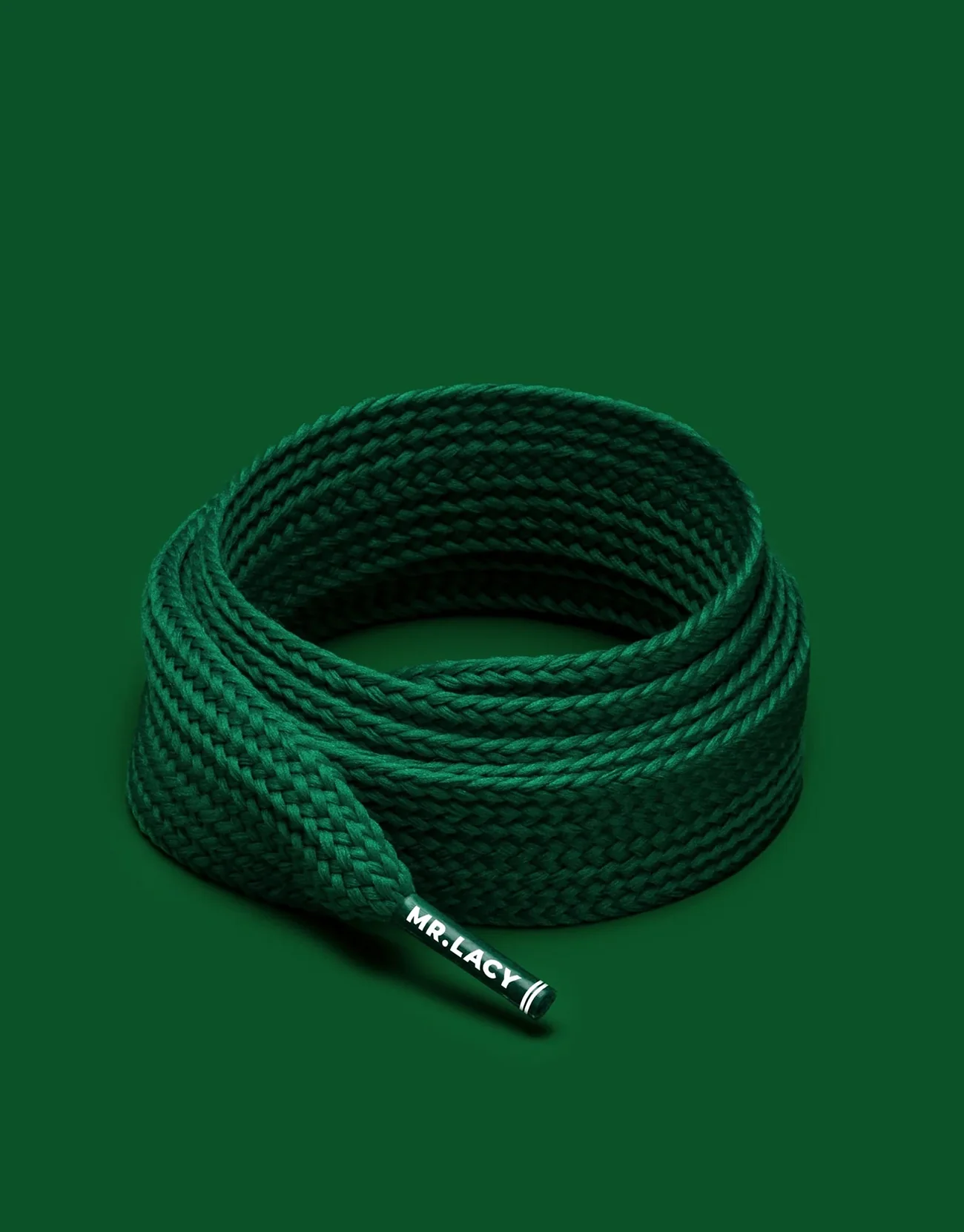 Mr. Lacy Fatties Laces - Forest Green - Image 2