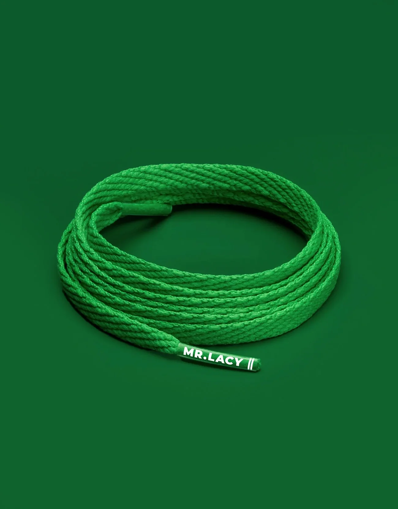 Mr. Lacy Skinnies Laces - Kelly Green - Image 3