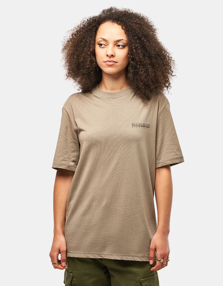 Napapijri Back Graphic T-Shirt - Fallen Rock - Image 6