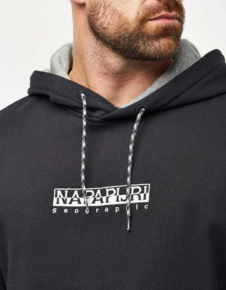 Napapijri Fiemme Pullover Hoodie - Black Beauty - Image 4
