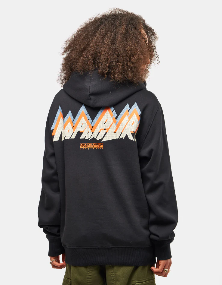 Napapijri Fiemme Pullover Hoodie - Black Beauty - Image 5