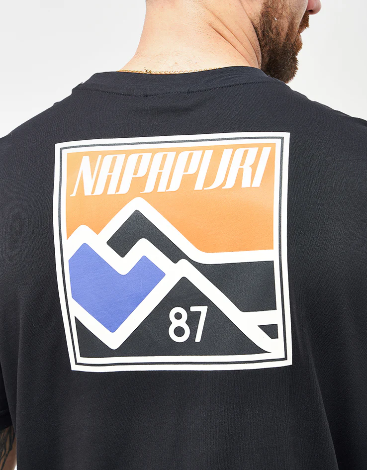 Napapijri Guide T-Shirt - Black Beauty - Image 3
