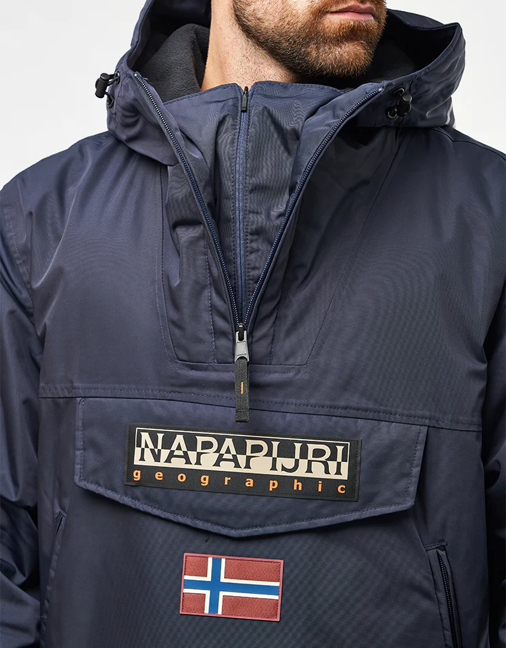 Napapijri Rainforest Next Jacket - Blue Marine - Image 4