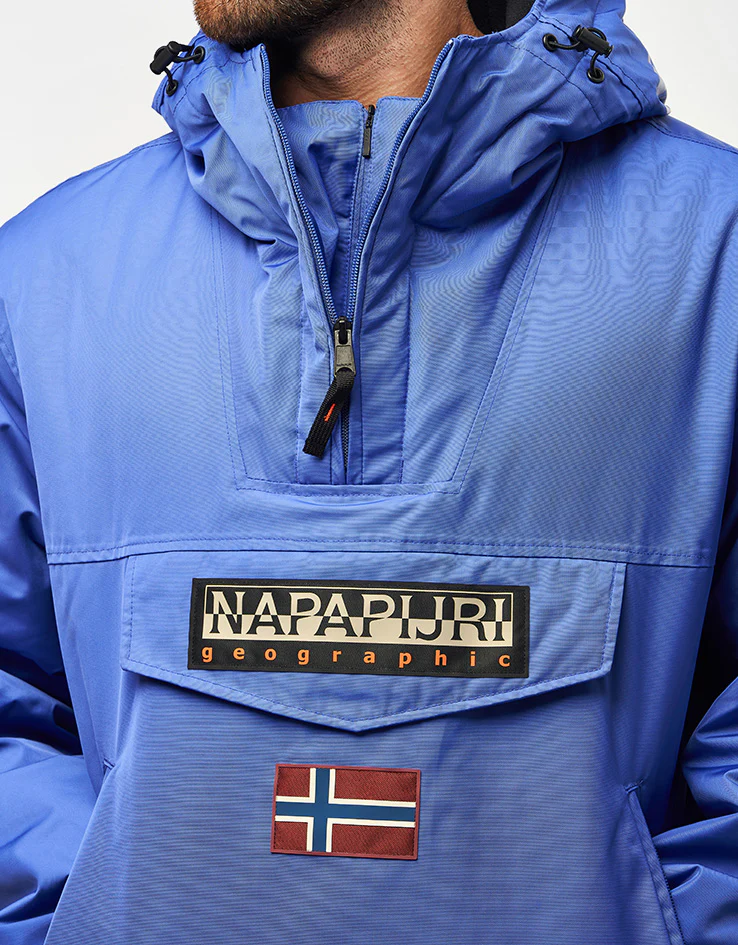 Napapijri Rainforest Next Jacket - Royal Blue - Image 4