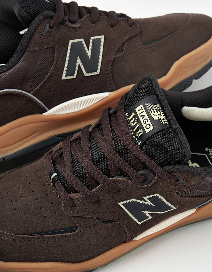 New Balance Numeric 1010 Skate Shoes - Brown/Black - Image 6