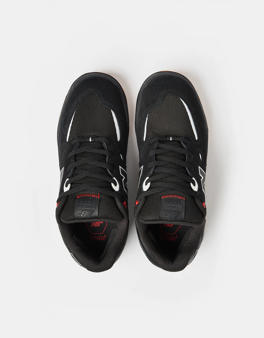 New Balance Numeric 1010 Tiago Lemos Skate Shoes - Black/Gum - Image 2