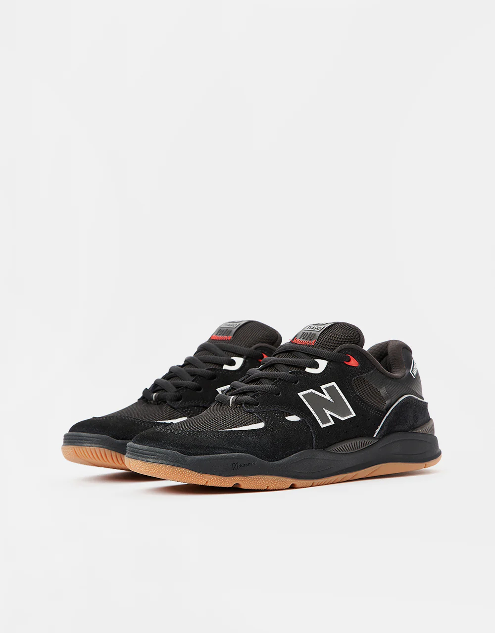 New Balance Numeric 1010 Tiago Lemos Skate Shoes - Black/Gum - Image 4