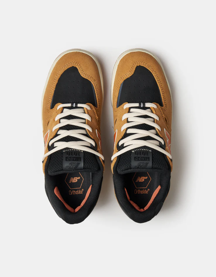 New Balance Numeric 1010 Tiago Lemos Skate Shoes - Camel/Orange - Image 2