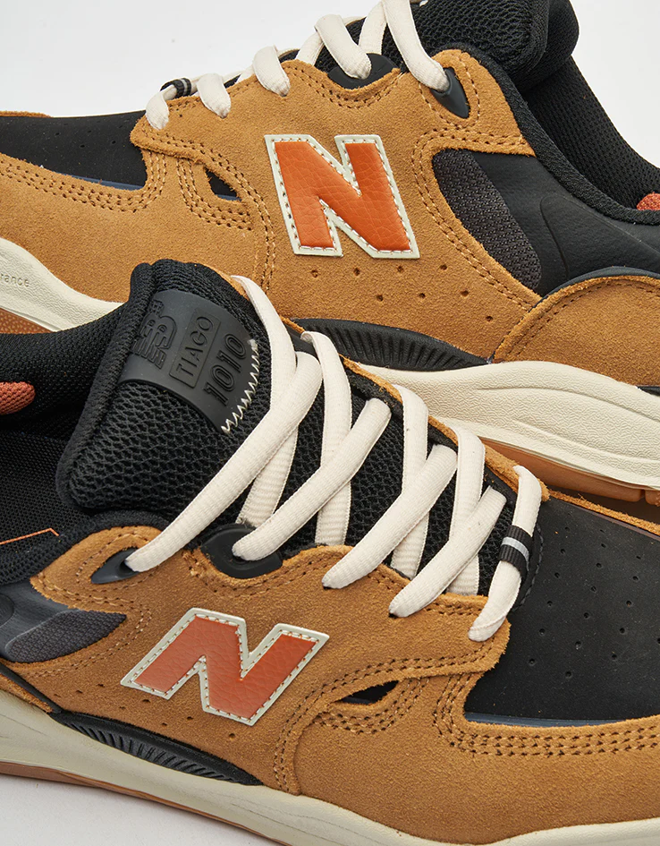 New Balance Numeric 1010 Tiago Lemos Skate Shoes - Camel/Orange - Image 5