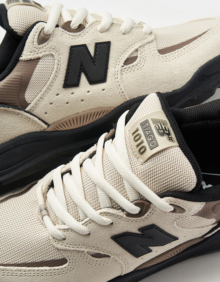New Balance Numeric 1010 Tiago Lemos Skate Shoes - Sea Salt/Black - Image 7