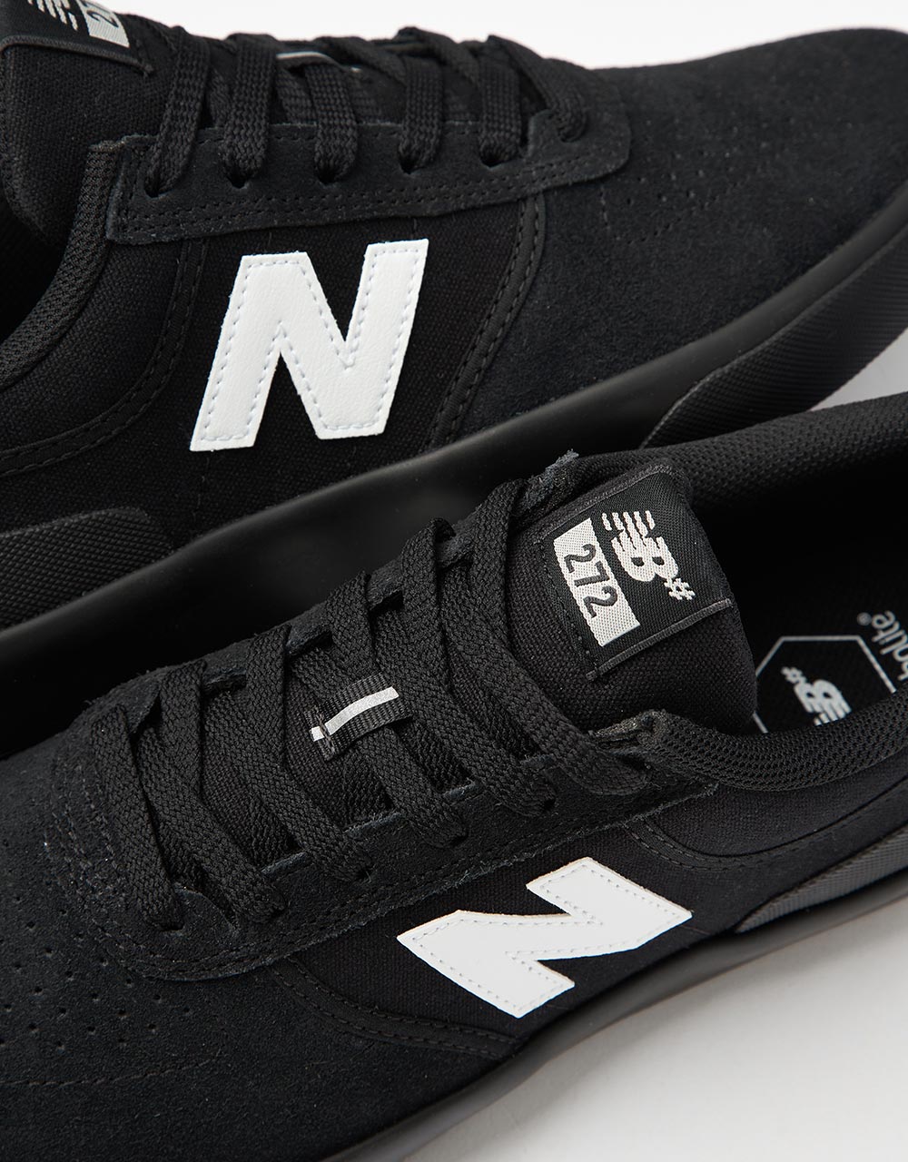 New Balance Numeric 272 Skate Shoes - Black/White/Black - Image 7