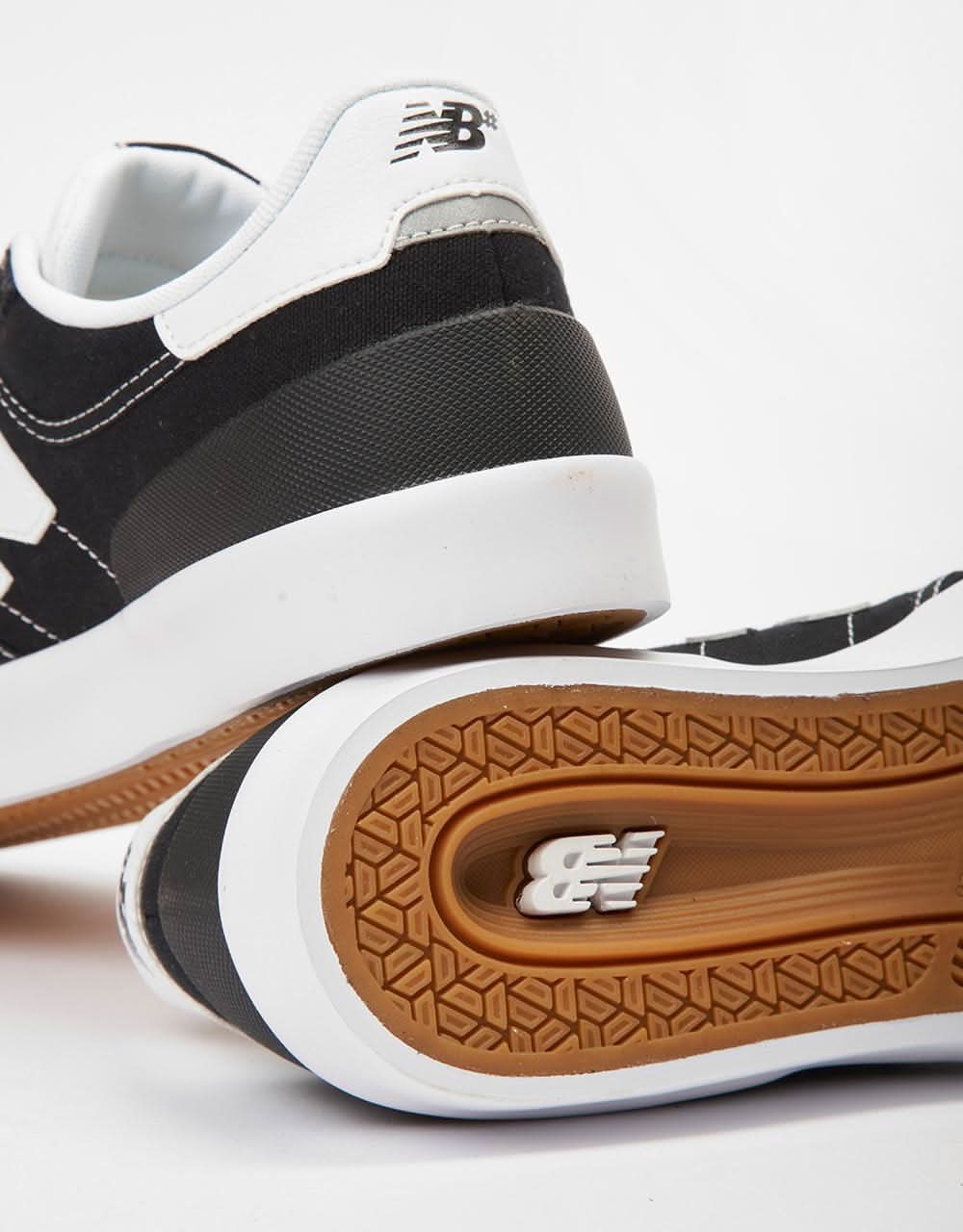 New Balance Numeric 272 Skate Shoes - Black/White/White - Image 5