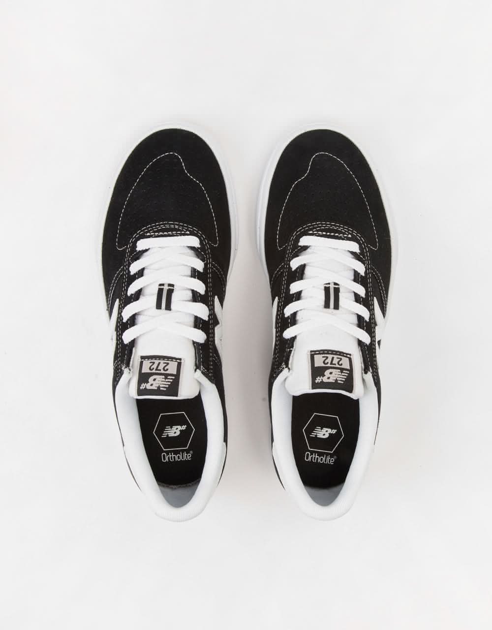 New Balance Numeric 272 Skate Shoes - Black/White/White - Image 6