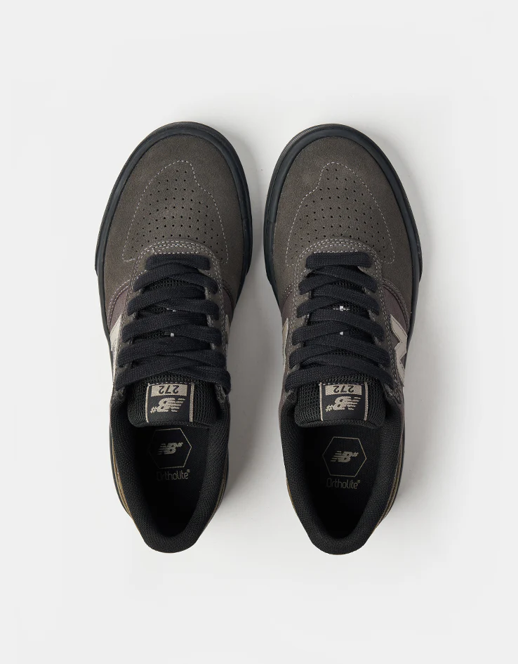 New Balance Numeric 272 Skate Shoes - Dark Grey/Olive - Image 2