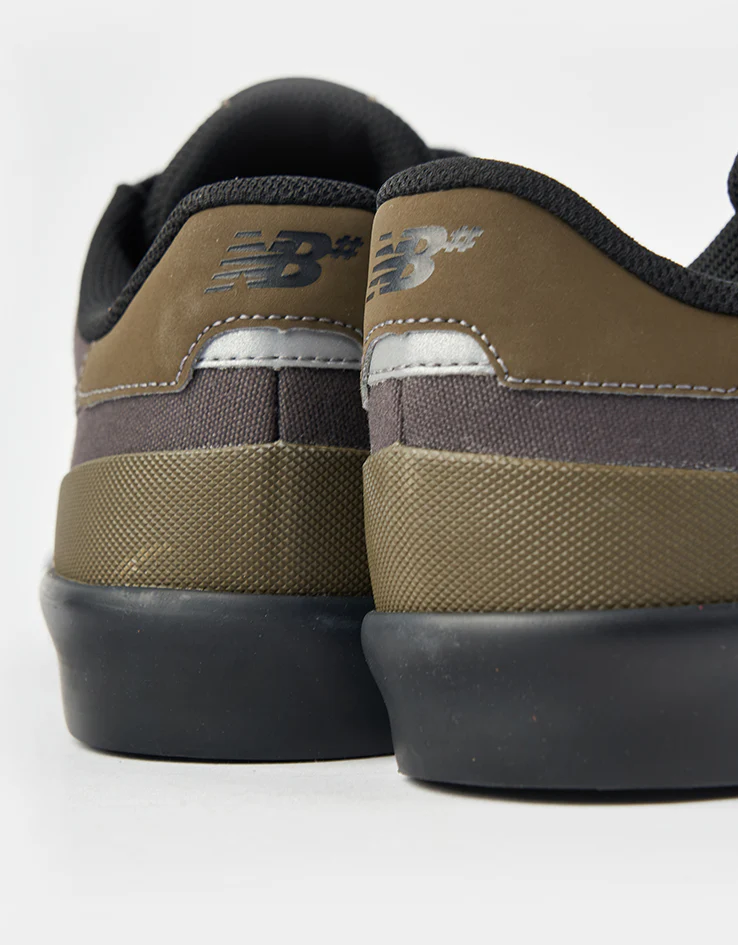 New Balance Numeric 272 Skate Shoes - Dark Grey/Olive - Image 6