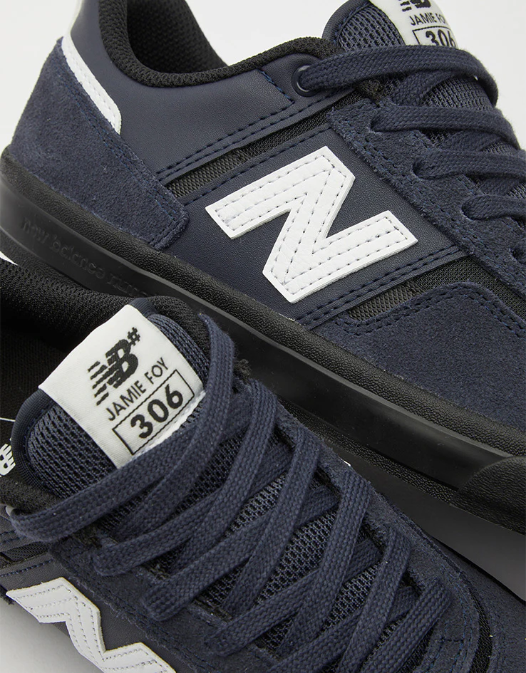 New Balance Numeric 306 Jamie Foy Skate Shoes - Navy/Black - Image 5
