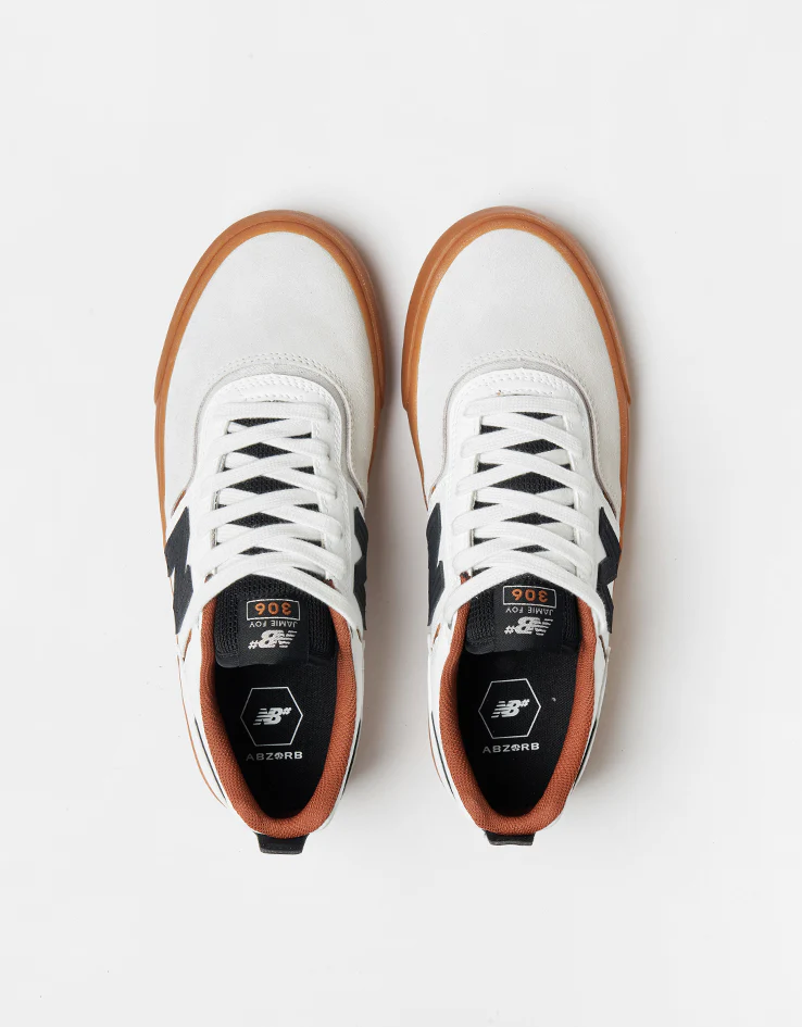 New Balance Numeric 306 Jamie Foy Skate Shoes - Sea Salt/Gum - Image 7
