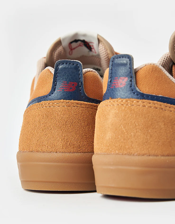 New Balance Numeric 306 Jamie Foy Skate Shoes - Wheat/Navy - Image 6
