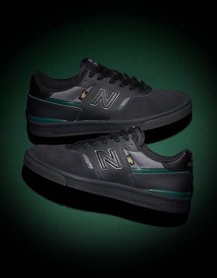 New Balance Numeric 306C Jamie Foy Skate Shoes - Black/Black - Image 2