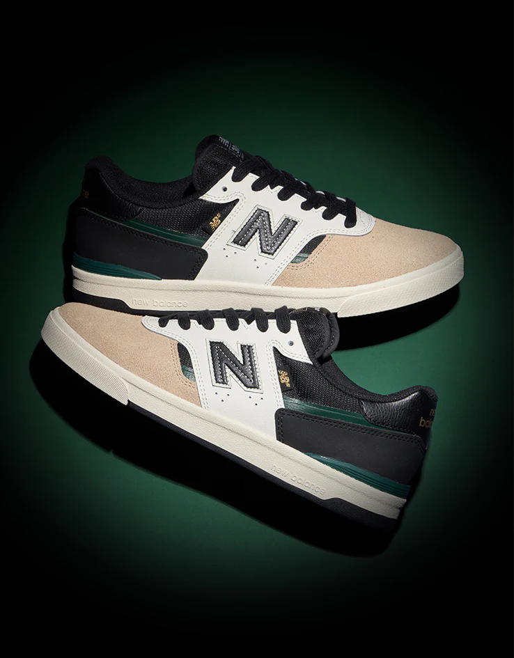 New Balance Numeric 306C Jamie Foy Skate Shoes - Tan/Black - Image 2