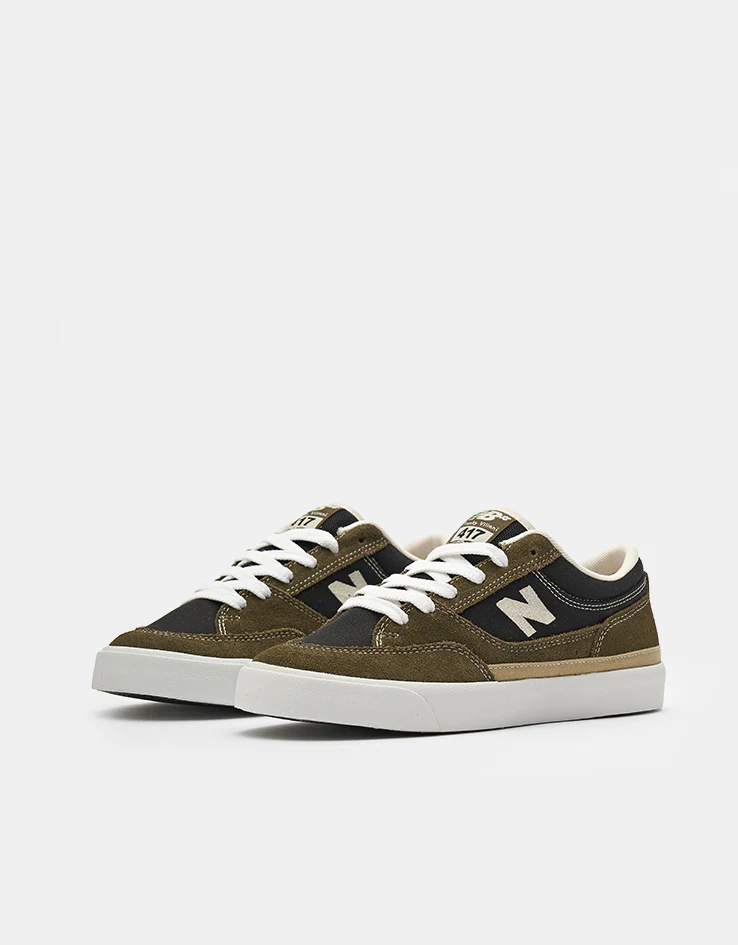 New Balance Numeric 417 Franky Villani Skate Shoes - Woodland/Black - Image 3