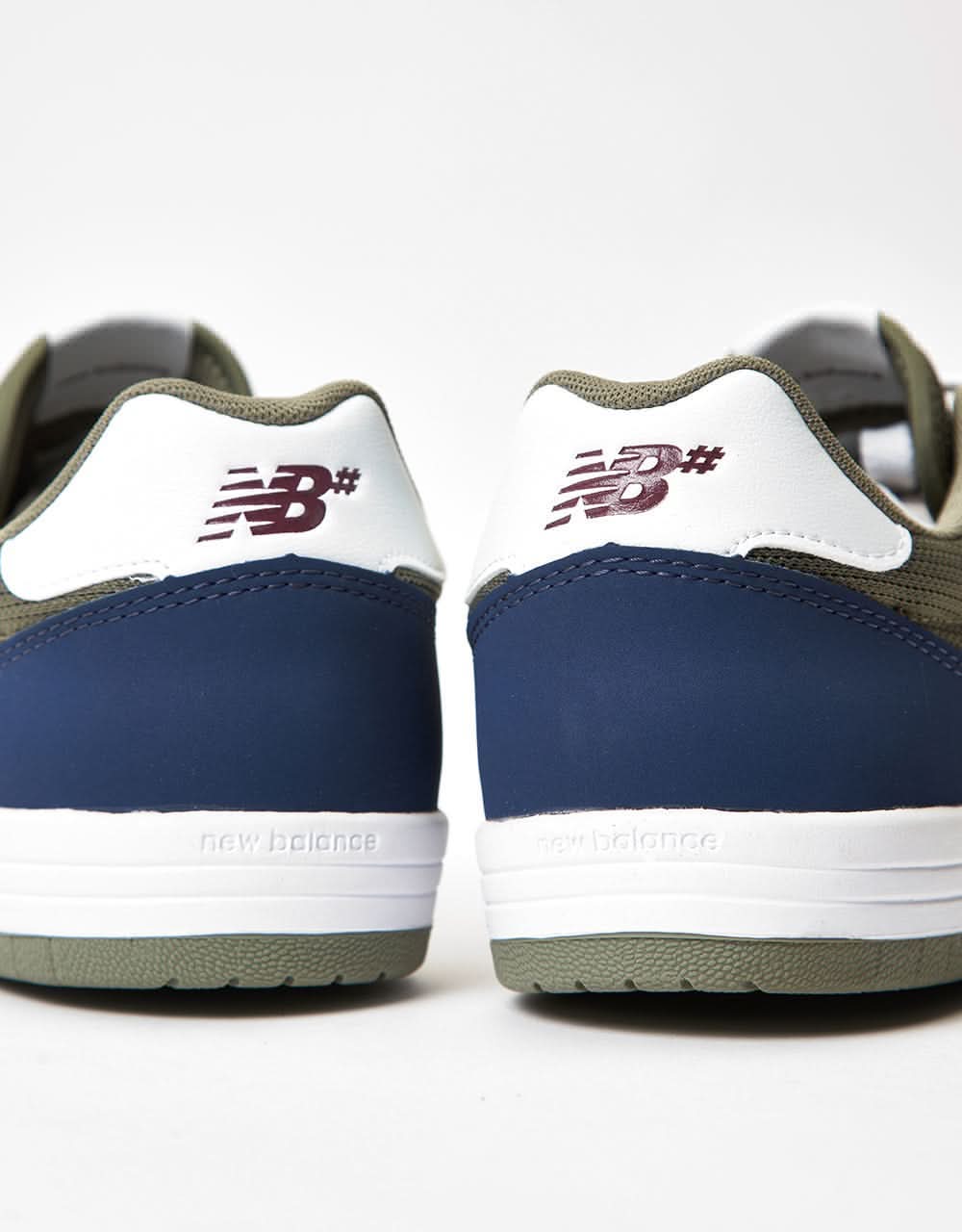 New Balance Numeric 425 Skate Shoes - Navy/Olive - Image 5
