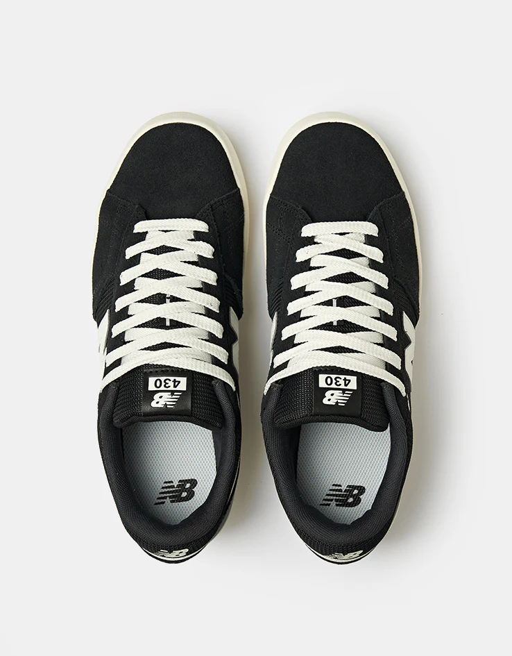 New Balance Numeric 430 Skate Shoes - Black/White - Image 2