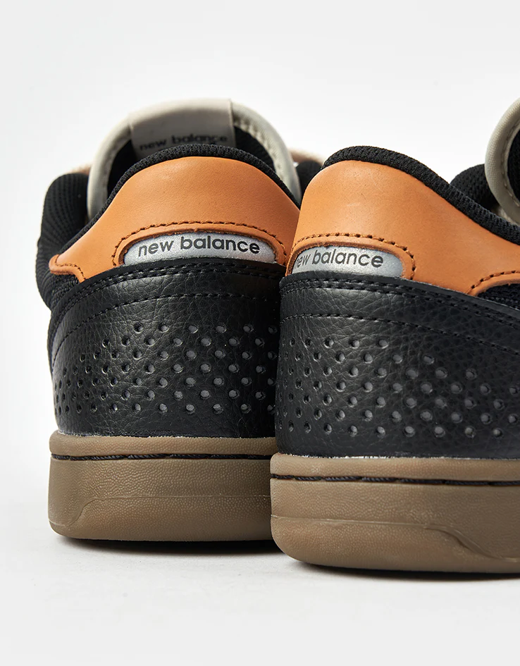 New Balance Numeric 440 Skate Shoes - Black/Orange/Gum - Image 6