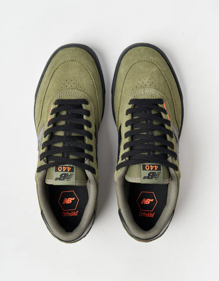 New Balance Numeric 440 Skate Shoes - Olive/Black - Image 2