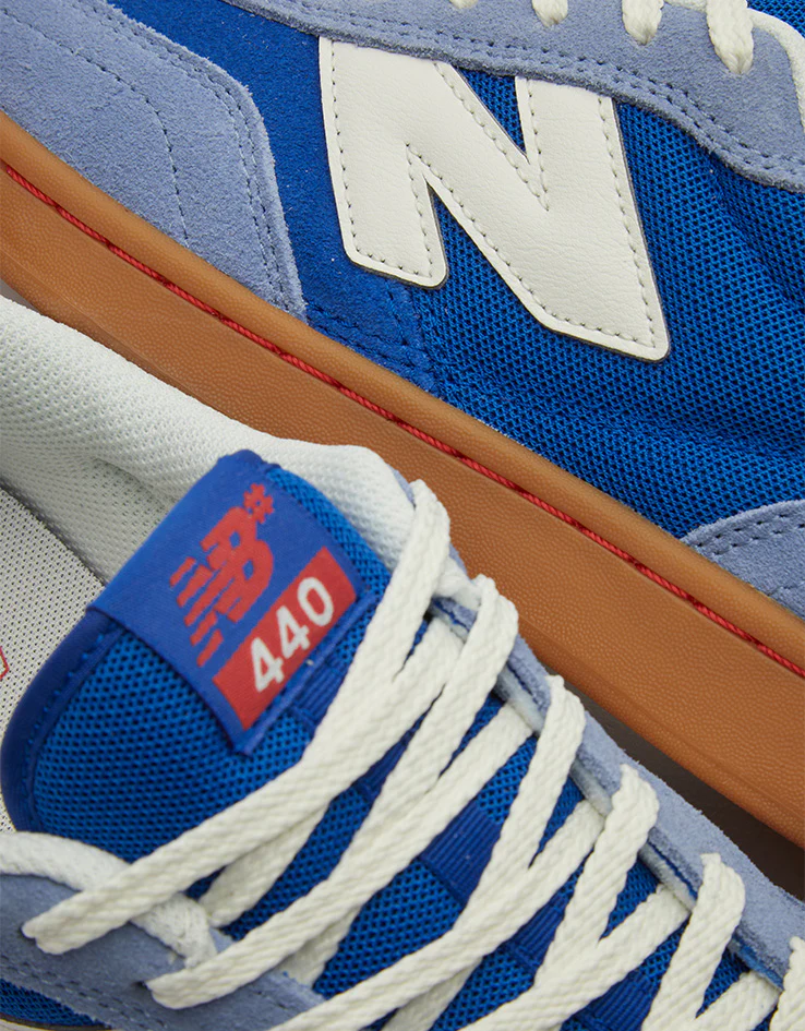 New Balance Numeric 440 Skate Shoes - Royal/White - Image 6