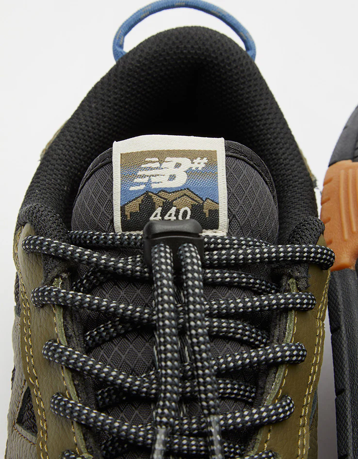 New Balance Numeric 440 Trail Low Skate Shoes - Olive/Black - Image 8
