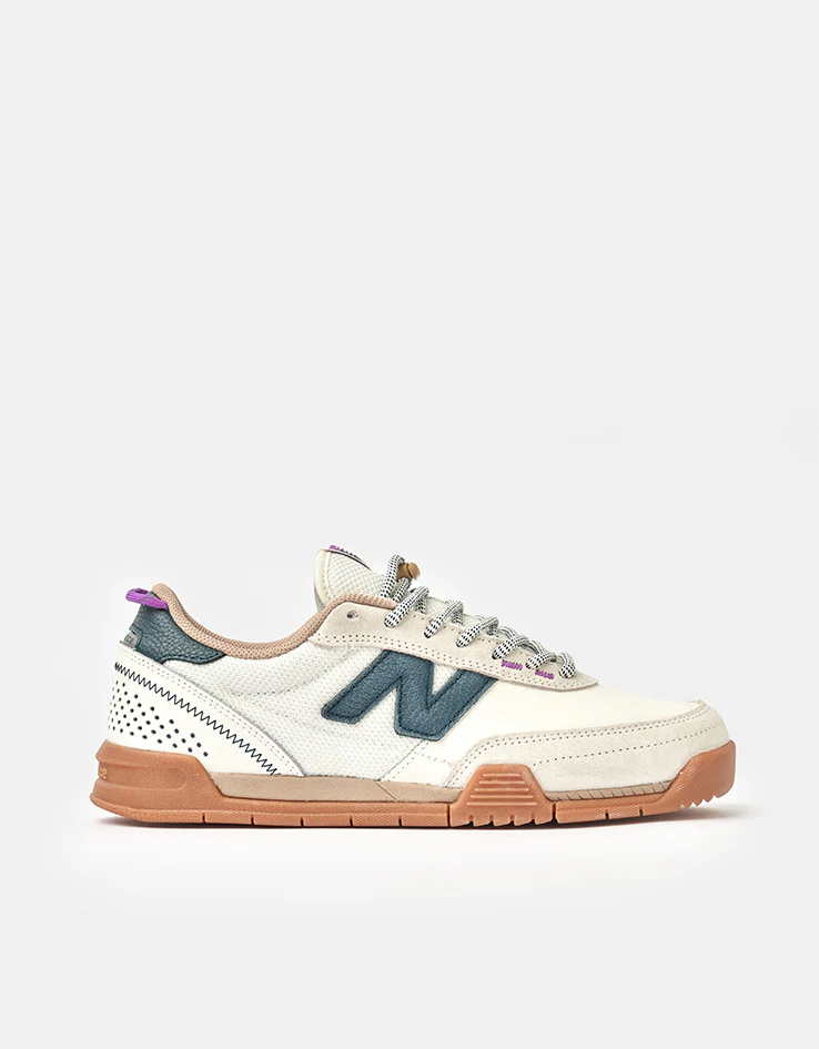New Balance Numeric 440 Trail Skate Shoes - Sea Salt/Teal - Image 2