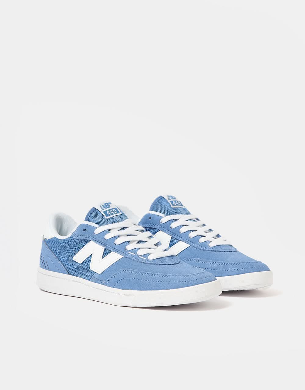New Balance Numeric 440 V2 Skate Shoes - Sky Blue/White - Image 3