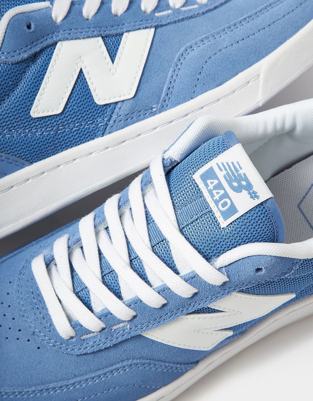 New Balance Numeric 440 V2 Skate Shoes - Sky Blue/White - Image 4