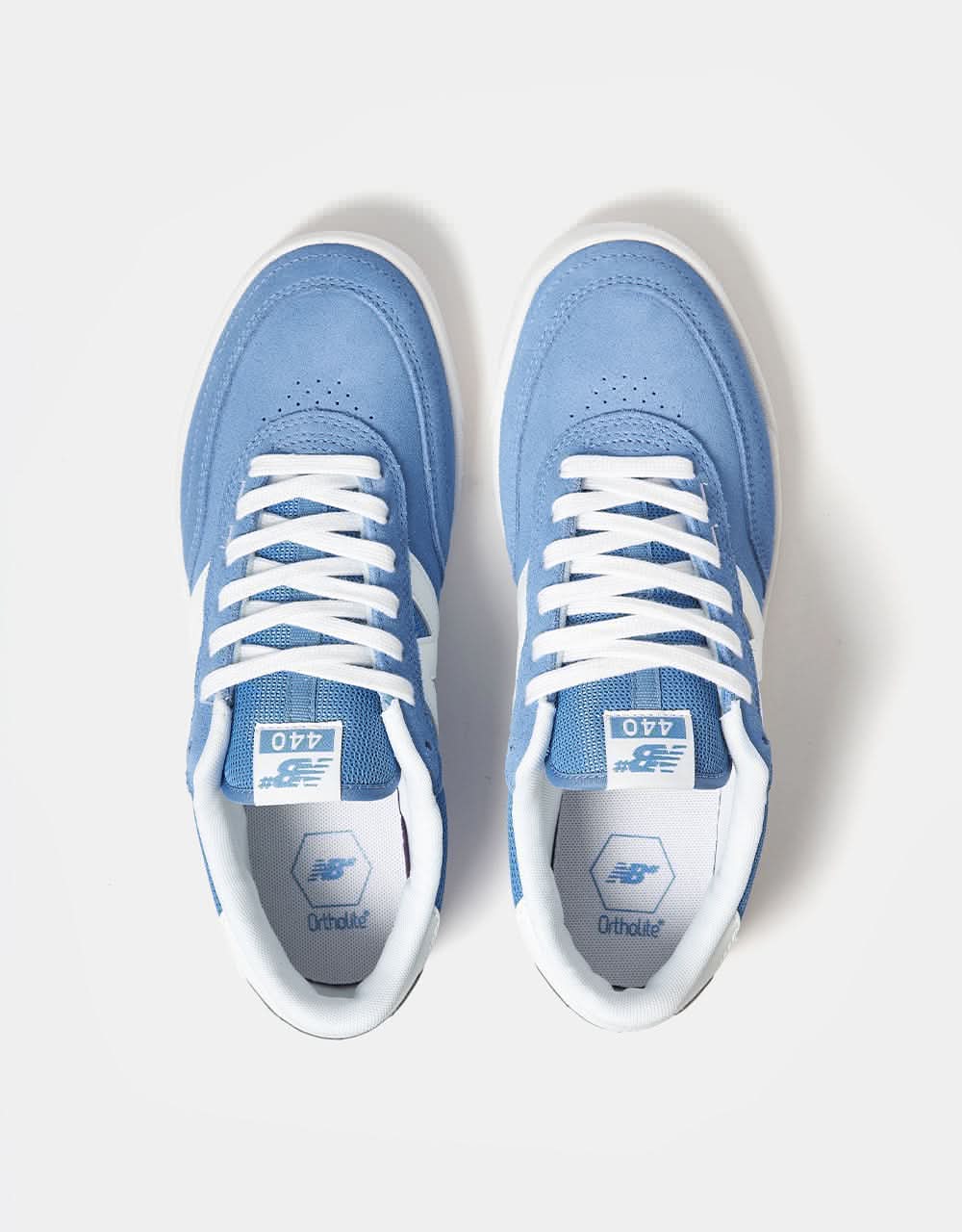 New Balance Numeric 440 V2 Skate Shoes - Sky Blue/White - Image 6