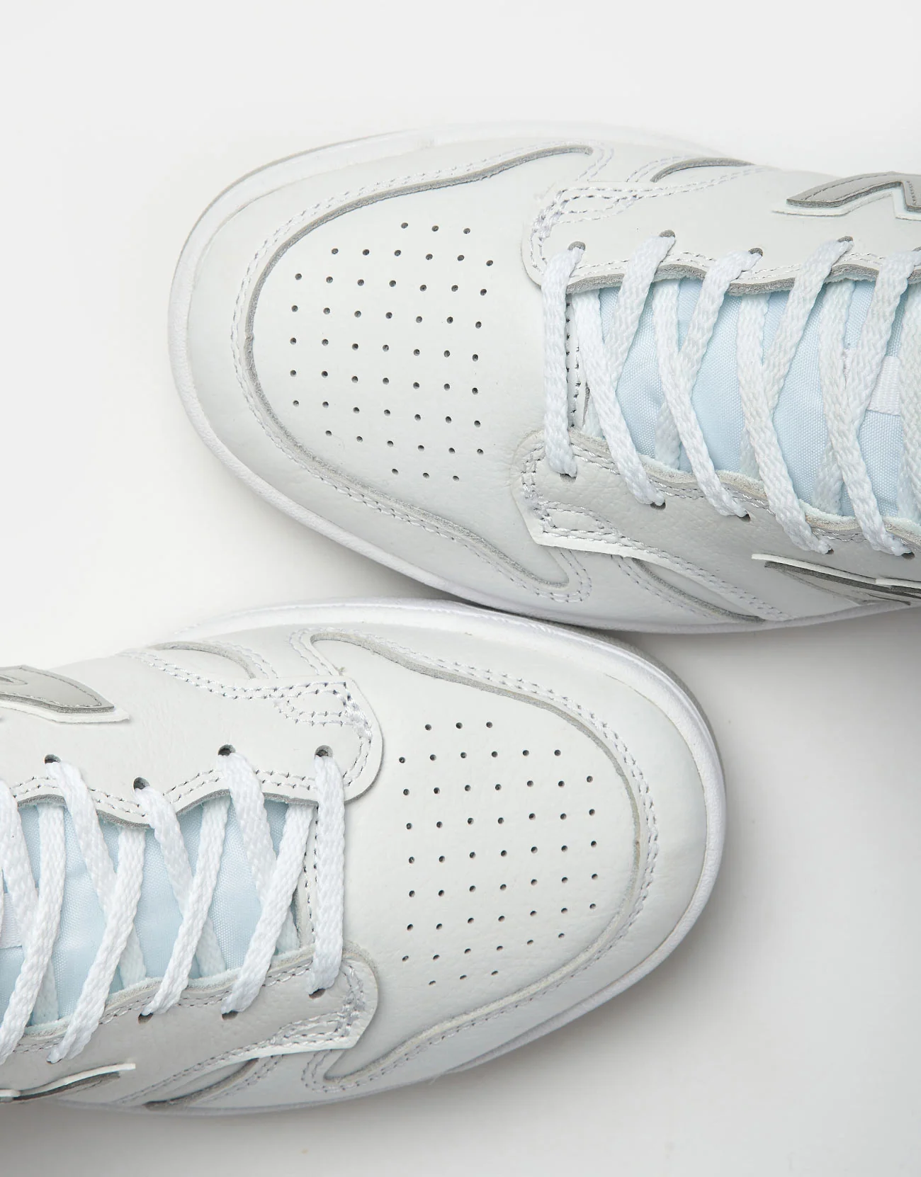 New Balance Numeric 480 High Skate Shoes - White/Grey - Image 7