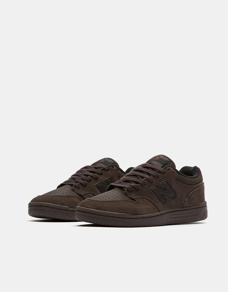 New Balance Numeric 480 Skate Shoes - Chocolate/Chocolate - Image 3