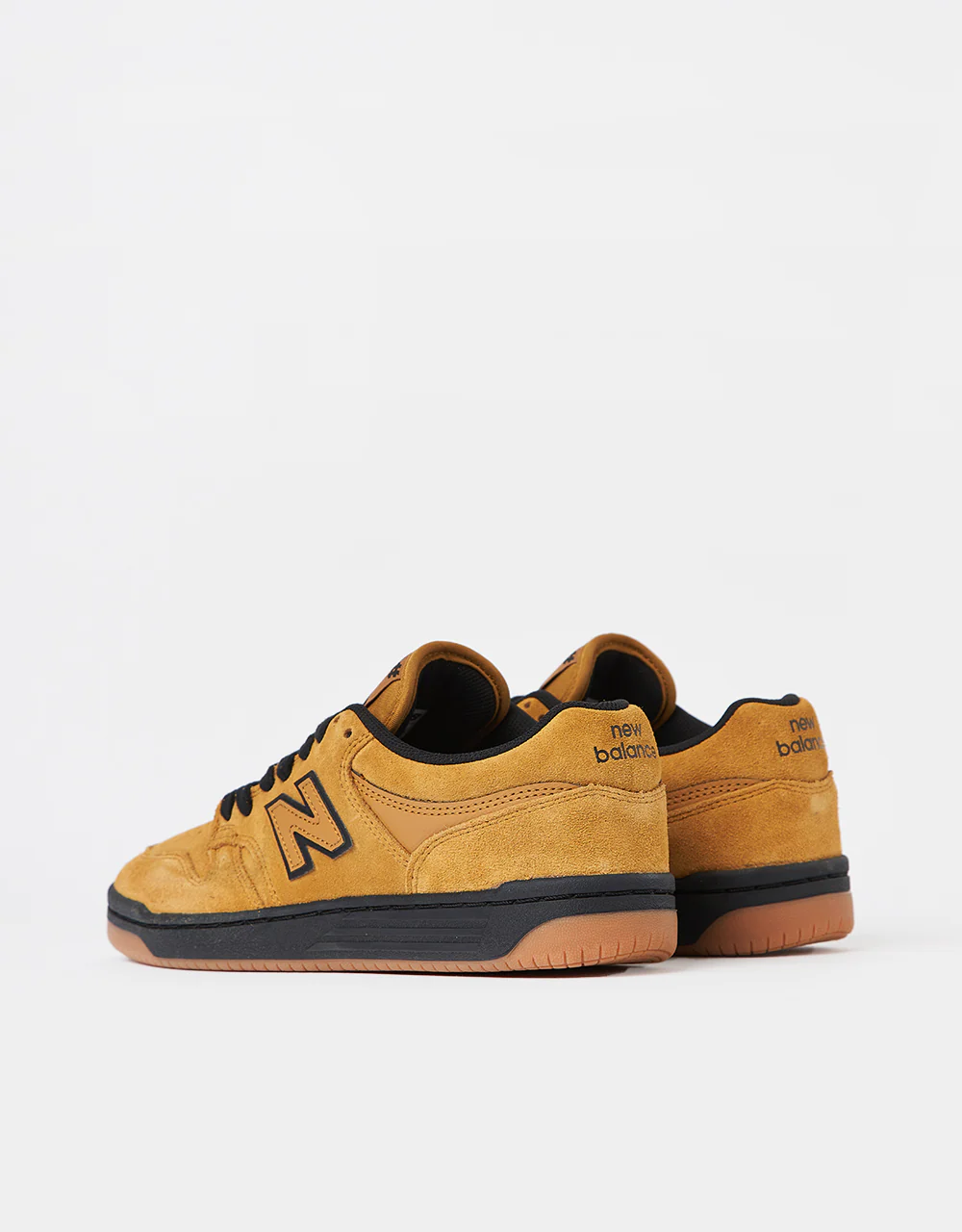 New Balance Numeric 480 Skate Shoes - Tobacco/Black - Image 5