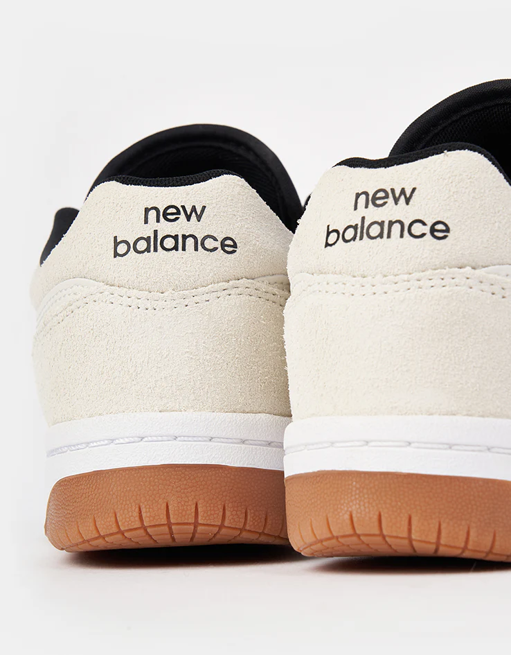 New Balance Numeric 480 Skate Shoes - White/Black/Gum - Image 8
