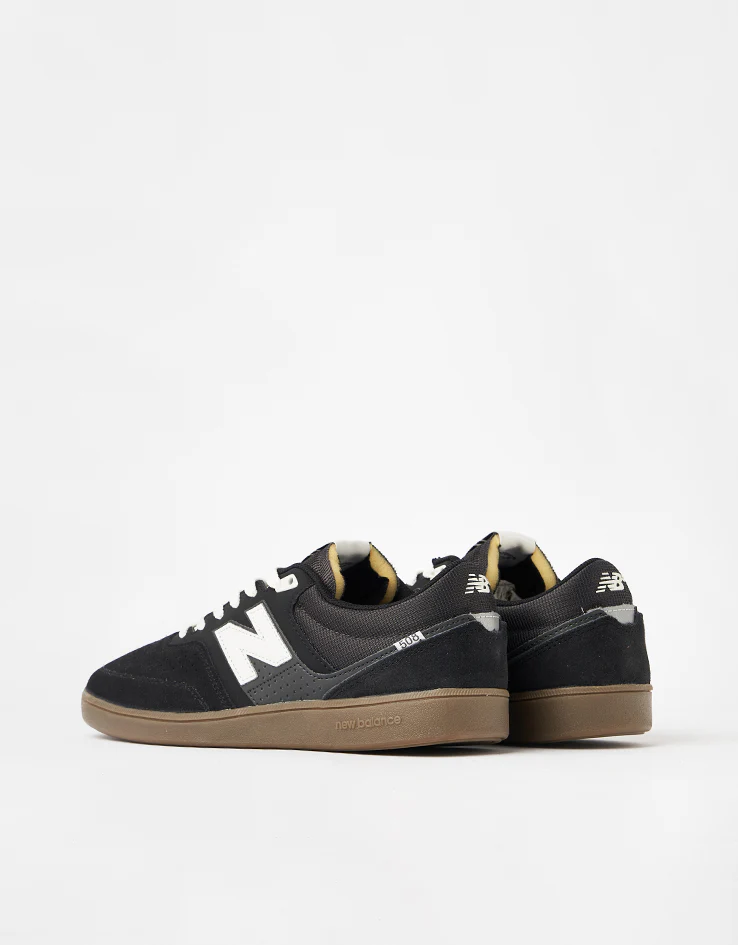 New Balance Numeric 508 Brandon Westgate Skate Shoes - Black/Gum - Image 6