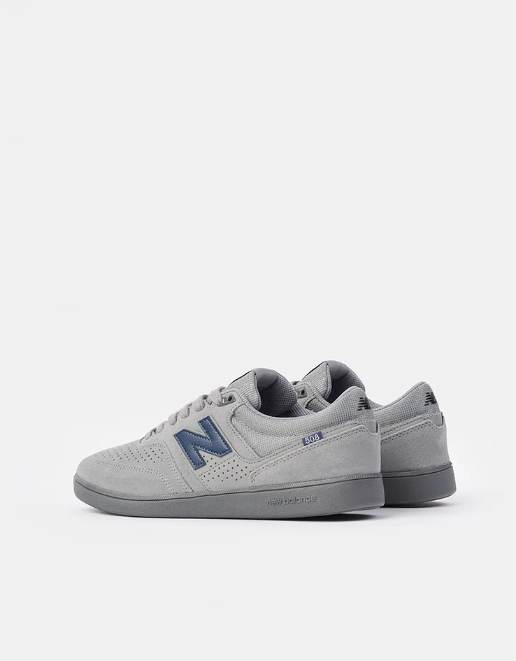 New Balance Numeric 508 Brandon Westgate Skate Shoes - Grey/Navy - Image 4