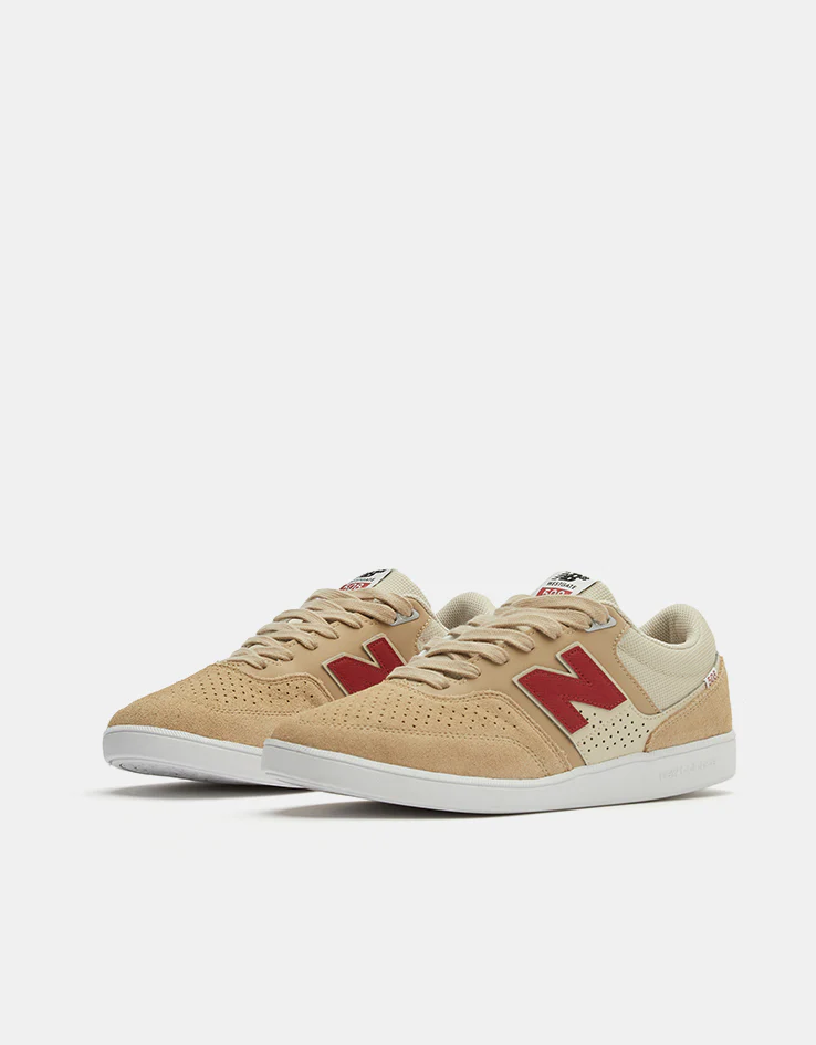 New Balance Numeric 508 Brandon Westgate Skate Shoes - Tan/Red - Image 3
