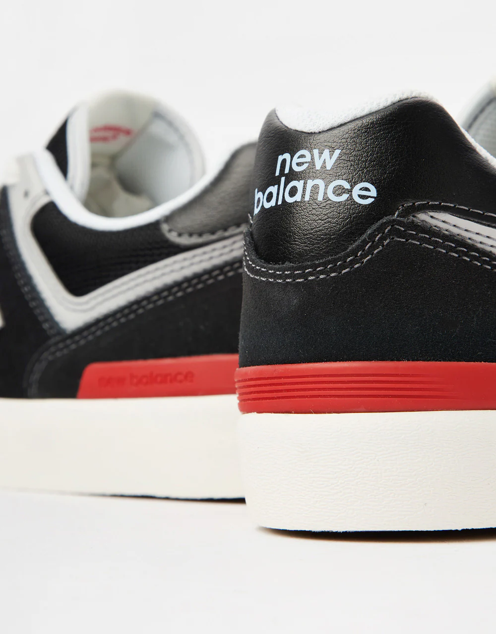 New Balance Numeric 574 Skate Shoes - Black/Grey - Image 6