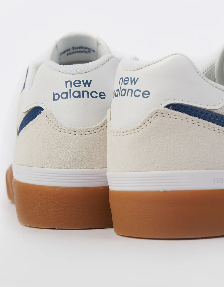 New Balance Numeric 574 Skate Shoes - Sea Salt/Blue - Image 5