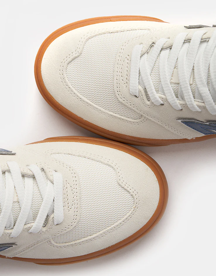 New Balance Numeric 574 Skate Shoes - Sea Salt/Blue - Image 7