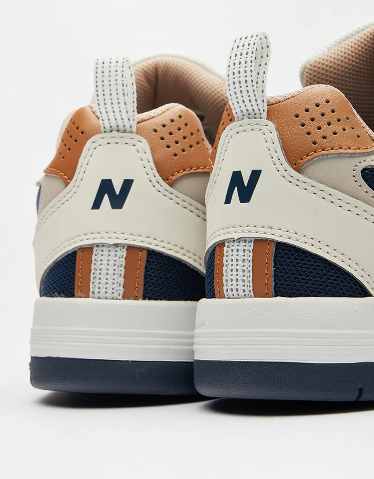 New Balance Numeric 808 Light Tiago Lemos Skate Shoes - Sea Salt/Navy - Image 5
