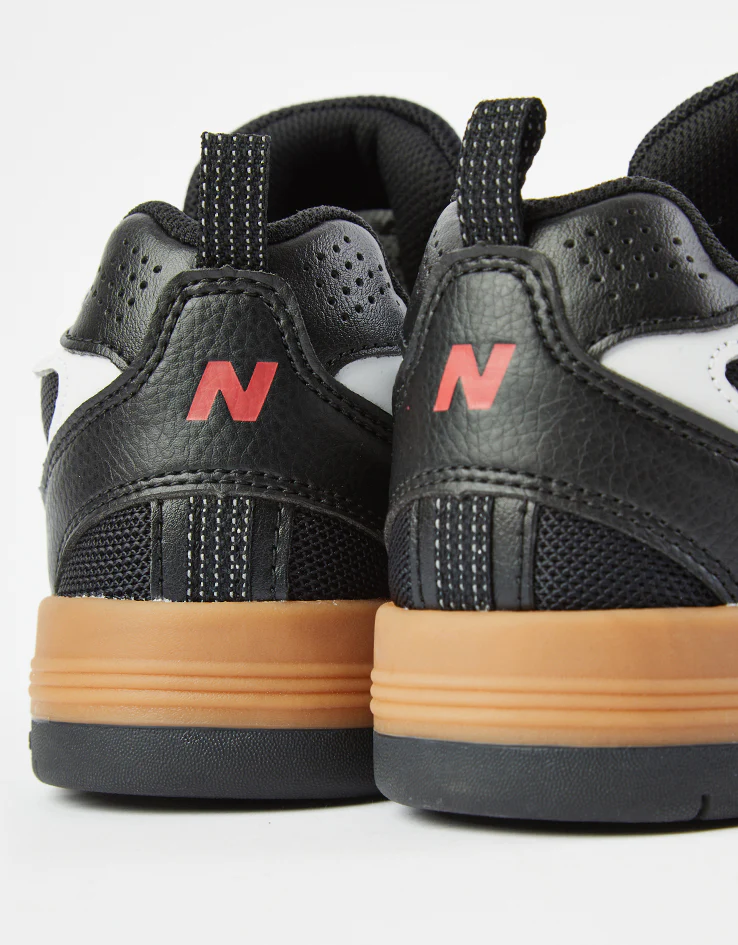 New Balance Numeric 808 Lite Tiago Lemos Skate Shoes - Black/Gum - Image 4