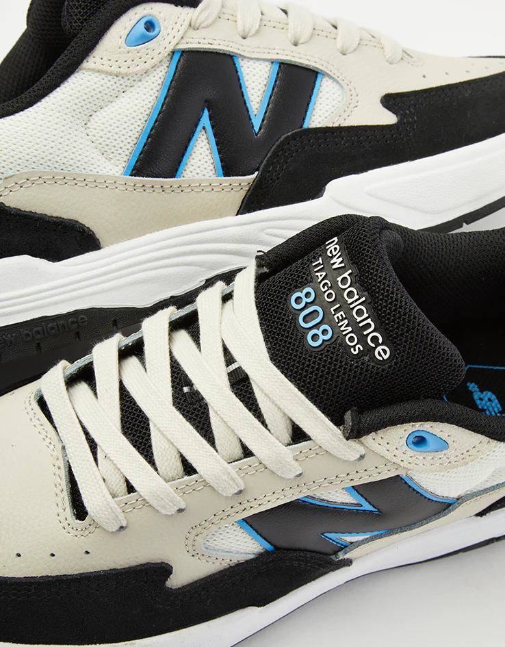 New Balance Numeric 808 Lite Tiago Lemos Skate Shoes - Tan/Black - Image 5