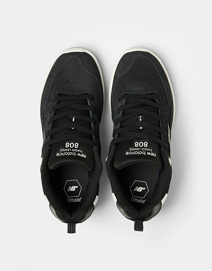 New Balance Numeric 808L Skate Shoes - Black/White - Image 2